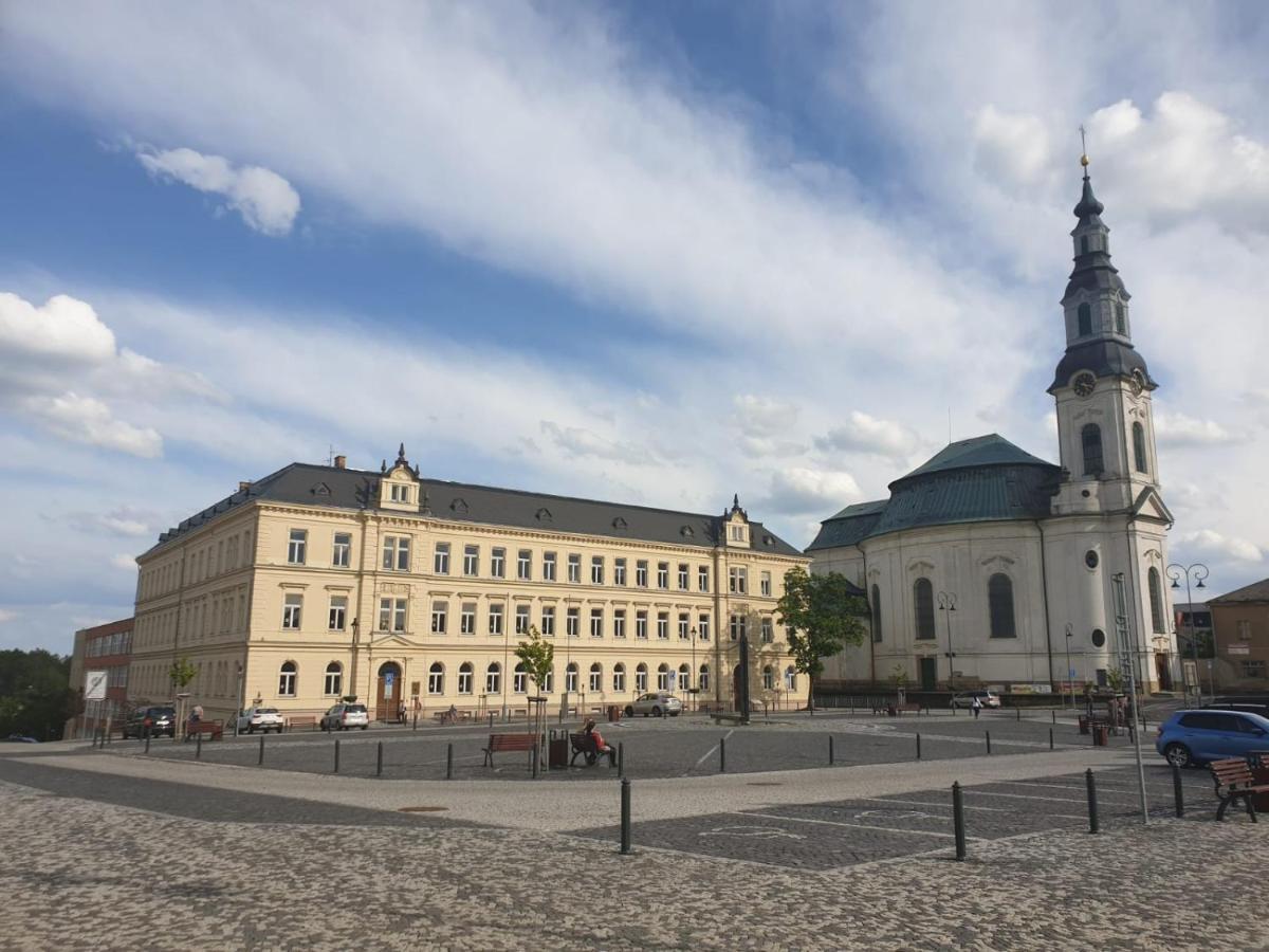 Penzion Sklar Nový Bor Екстериор снимка